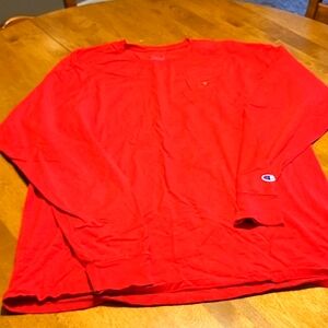 Mens Champion long sleeve shirt 2XL